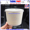 Tô giấy trắng trơn 600ml – Tô giấy trắng 20oz – Tô giấy đựng cháo - Tô giấy 600ml đựng súp -Tô giấy 600ml đựng cháo dinh dưỡng