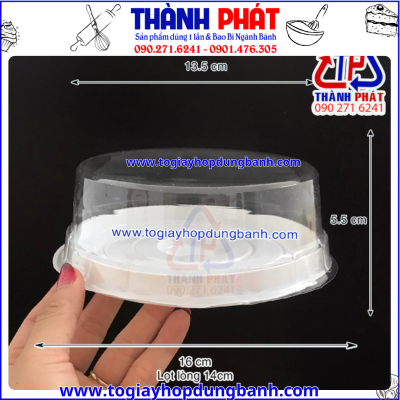 Hộp nhựa H24 thấp – Hộp nhựa H24 đựng bánh bông lan 14cm – Hộp đựng rau câu -Hộp nhựa H24 thấp đựng rau câu thỏi vàng -Hộp nhựa H24 thấp đựng bánh 14cm thấp