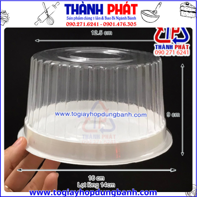 Hộp nhựa đựng bánh bông lan 14cm – Hộp nhựa H24 cao – Hộp đựng bánh 14cm -Hộp nhựa H24 đựng bánh bông lan trứng muối 14cm -Hộp nhựa H24 đựng bánh kem 14cm
