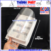 Hộp nhựa H72- hộp đựng bánh bông lan cuộn lớn- hộp bánh khúc cây Noel- hộp đựng bánh kem noel