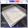 Hộp nhựa H121- Hộp đựng rau câu 3D 24cm- Hộp đựng rau câu cá chép- Hộp đựng xôi cá chép cúng ông Táo- Hộp nhựa đựng bánh lớn