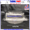 Hộp H26 nắp gập- Hộp nhựa đựng bánh 16cm- Hộp bánh bông lan trứng muối- Hộp bánh su- Hộp pizza 16cm