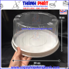 Hộp H122 Đại đựng rau câu 3D Size 24cm -Hộp H122 Đại đựng bánh kem 24cm -Hộp H122 đại đựng bánh bông lan trứng muối size 24cm- Hộp H122 đại đựng rau câu 3D hình trái tim