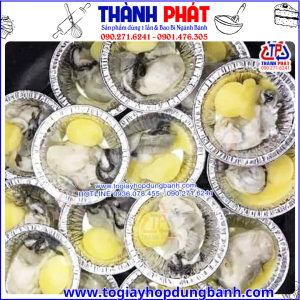 Chén nhôm 207 nướng bánh tart-chén nhôm đựng sốt -chén nhôm bạc dùng nướng bánh-khuôn nhôm tart mini