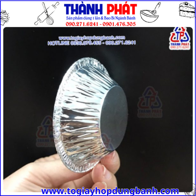 chén nhôm 207-chén nhôm nướng bánh tart-chén nhôm nướng hàu-chén nhôm nướng bánh tiện lợi