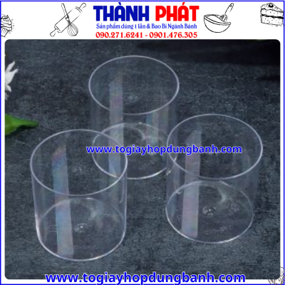 Ly tiramisu mini- Ly tròn 70ml- Ly đựng bánh nhỏ xinh- Ly tráng miệng mini