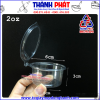 Hủ sốt 2oz nắp liền -hủ sốt nắp dính liền- hủ đựng nước chấm 2oz -hủ đựng tương ớt