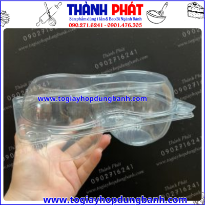 Hộp đựng quà trái cây- Hộp đựng trái cây sang trọng- Hộp trái cây biếu tặng-Hộp đựng 2 trái Táo