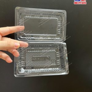 Hộp H154 đựng bánh chuối nhỏ - Hộp H154 đựng bánh ngọt - cung cấp hộp bánh cho xưởng bánh