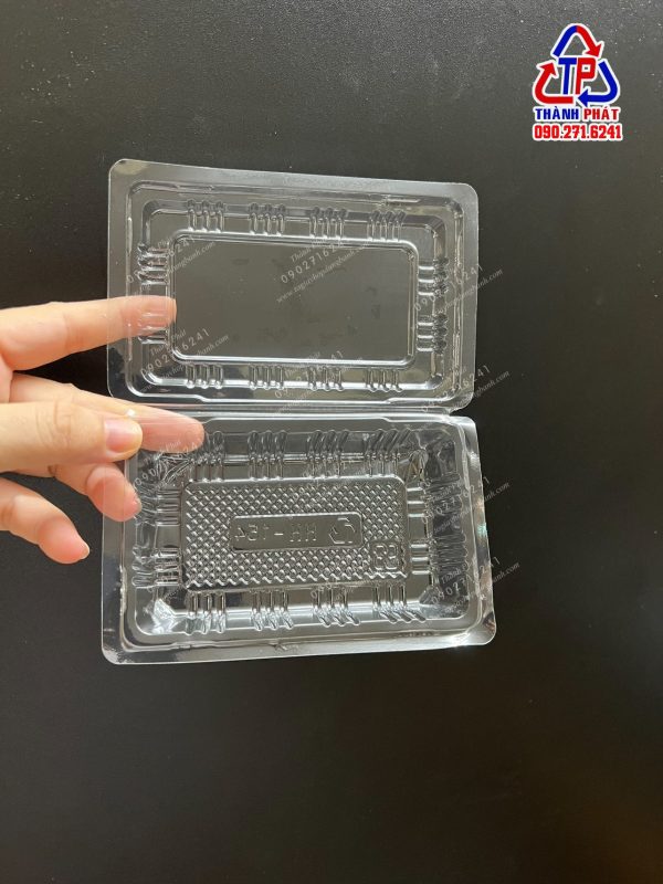 Hộp H154 đựng bánh chuối nhỏ - Hộp H154 đựng bánh ngọt - cung cấp hộp bánh cho xưởng bánh