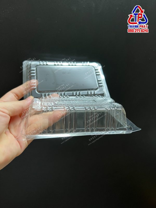 Hộp H154 đựng bánh chuối nhỏ - Hộp H154 đựng bánh ngọt - cung cấp hộp bánh cho xưởng bánh