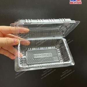 Hộp H154 đựng bánh chuối nhỏ - Hộp H154 đựng bánh ngọt - cung cấp hộp bánh cho xưởng bánh