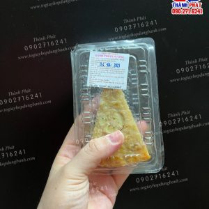 Hộp H154 đựng bánh chuối nhỏ - Hộp H154 đựng bánh ngọt - cung cấp hộp bánh cho xưởng bánh