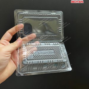 Hộp H154 đựng bánh chuối nhỏ - Hộp H154 đựng bánh ngọt - cung cấp hộp bánh cho xưởng bánh