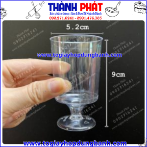 Ly mousse chân đế- ly gd2030- ly đựng panna cotta- ly mousse mini- ly tráng miệng tiệc cưới