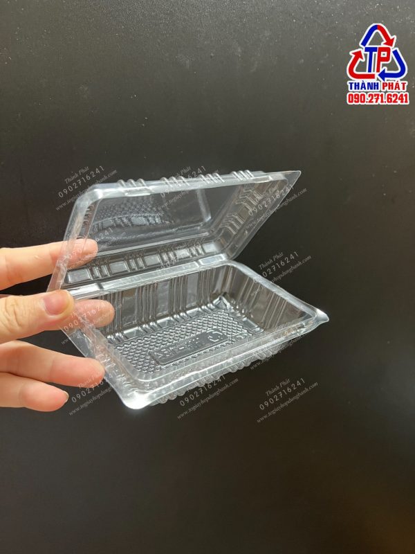 Hộp H154 đựng bánh chuối nhỏ - Hộp H154 đựng bánh ngọt - cung cấp hộp bánh cho xưởng bánh