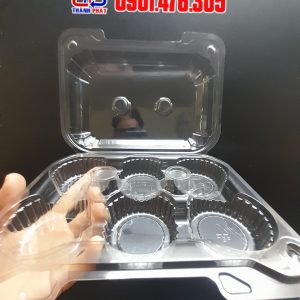 Hộp nhựa đựng 4 cupcake, 6 cupcake, hộp đựng bánh su kem tròn, bánh su sing, hộp đựng bánh trứng, hộp đựng 4 bánh tart, 6 bánh tart, hộp đựng kiwi, dâu tây