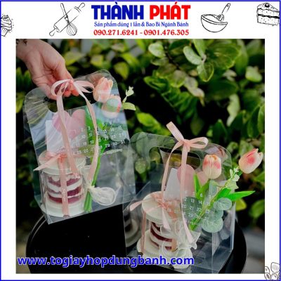 Túi in lịch đựng bánh và hoa làm quà tặng ngày lễ 20-10 - Túi in lịch sẵn đựng quà tặng thấy cô - quà tặng ngày teacher day - Túi in ngày đựng quà tặng - Túi quà tặng các dịp lễ sinh nhật