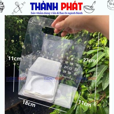 Túi in lịch đựng bánh và hoa làm quà tặng ngày lễ 20-10 - Túi in lịch sẵn đựng quà tặng thấy cô - quà tặng ngày teacher day - Túi in ngày đựng quà tặng - Túi quà tặng các dịp lễ sinh nhật