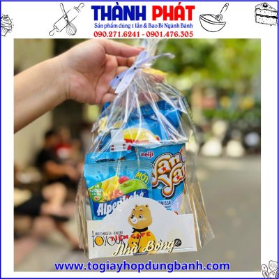 Túi Quà Tặng 1-6 Cho Bé – Túi Đế Giấy Đựng Bánh Kẹo, Snack, Sữa – Quà Tặng Thiếu Nhi Dễ Thương
