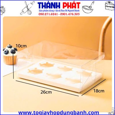 Kích thước hộp đựng 6 hủ yến- hộp đựng 6 hũ yến- hộp đựng yến và bánh- hộp quà yến sào