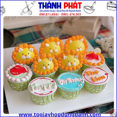 cup giấy làm bánh sinh nhật mini-ly giấy muffin nướng bánh- cup giấy cupcake trang trí tiệc- ly giấy đựng bánh đẹp