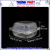 hộp H129- hộp đựng bánh bông lan mini- hộp nhựa đựng bánh kem nhỏ- hộp nhựa PET trong suốt