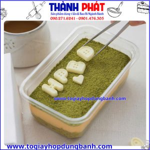 hộp JY1250- hộp đựng tiramisu- hộp mousse 320ml-hộp đựng panna cotta- hộp nhựa PET thực phẩm- hộp đựng bánh giá rẻ