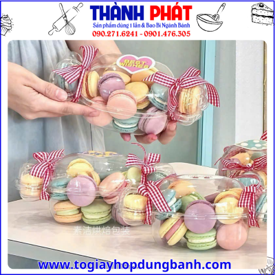 hộp đựng bánh hình viên kẹo-hộp đựng bánh mousse -hộp bánh quà tặng dễ thương- hộp bánh sinh nhật mini -hộp đựng bánh handmade