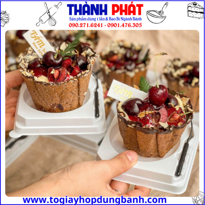 hộp đựng bánh kem mini- hộp nhựa đựng bánh trong suốt- hộp bánh mousse cao cấp- hộp nhựa đựng bánh dâu