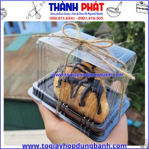 hộp đựng bánh ngọt- hộp nhựa đựng bánh cao cấp- hộp bánh mang đi- hộp đựng mousse tiramisu