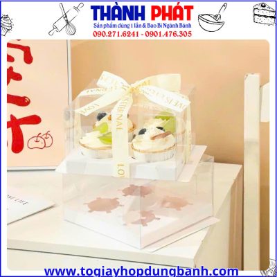 hộp đựng yến- hộp đựng 4 hũ yến- hộp đựng 4 bánh - hộp đựng yến cao cấp