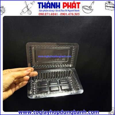 hộp nhựa đựng thực phẩm- hộp đựng sushi nhỏ -hộp đựng bánh mini giá rẻ -hộp nhựa dùng 1 lần cao cấp
