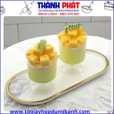 ly dessert cup- ly mousse GD2021- ly đựng bánh mousse- ly đựng kem-ly mica tráng miệng