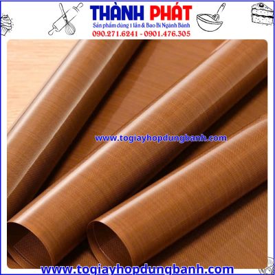 tấm lót nướng tái sử dụng- vải nướng bánh cao cấp-tấm lót nướng chống dính-vải nướng bánh silicone