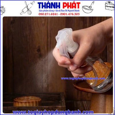 Bình xịt 200ml - bình xịt cầm tay xịt bánh nướng - bình xịt nước bánh trung thu nướng - bình xịt mini cầm tay xịt bánh