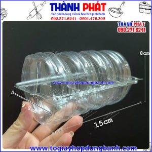 Kích thước hộp chia ngăn đựng bánh-hộp bánh pía 4 ngăn- hộp đựng bánh pía cao cấp-hộp 4 ngăn