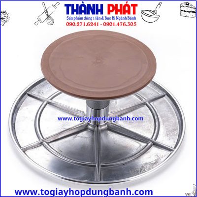 bàn xoay trang trí bánh- bàn xoay giỏ quà- bàn xoay làm bánh giá rẻ- dụng cụ làm bánh kem- bàn xoay phủ kem- bàn xoay bắt kem