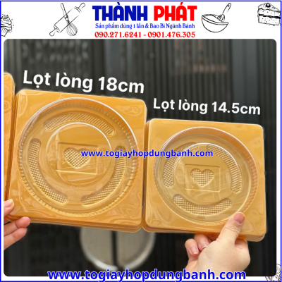 bánh trung thu 300g- hộp nhựa đựng bánh mochi- hộp đựng bánh dẻo trứng muối- hộp pet vuông cao cấp- hộp đựng bánh trong suốt