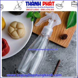 bình xịt 200ml- bình xịt mini cầm tay- bình xịt phun sương- dụng cụ làm bánh