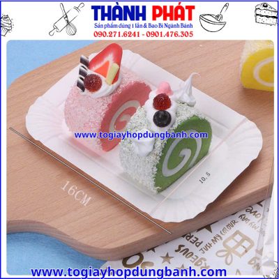dĩa giấy mini- dĩa giấy đựng thức ăn- dĩa giấy tiệc sinh nhật- dĩa giấy take away