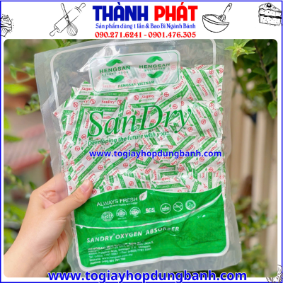 gói hút oxy bảo quản bánh- túi hút ẩm thực phẩm- gói chống mốc bánh trung thu- phụ kiện làm bánh trung thu