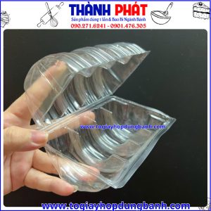 hộp đựng bánh pía cao cấp- hộp nhựa đựng bánh pía-hộp đựng bánh trung thu mini- hộp bánh trong suốt
