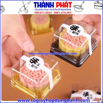 hộp đựng bánh trung thu mini 75g- hộp XY65S-hộp bánh trung thu mini đẹp- hộp vuông đựng bánh 75g- hộp bánh handmade