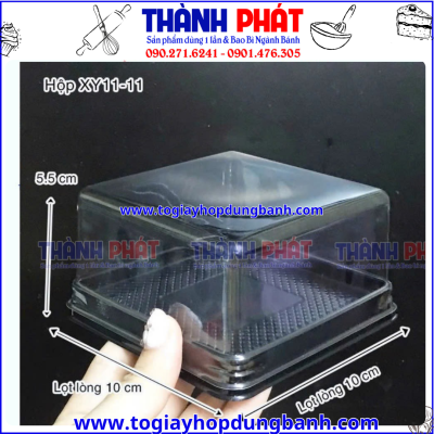 hộp đựng rau câu hoa nổi -hộp đựng xôi thôi nôi -hộp nhựa vuông đựng bánh -hộp bánh trung thu mini đẹp-hộp đựng bánh trung thu 200g