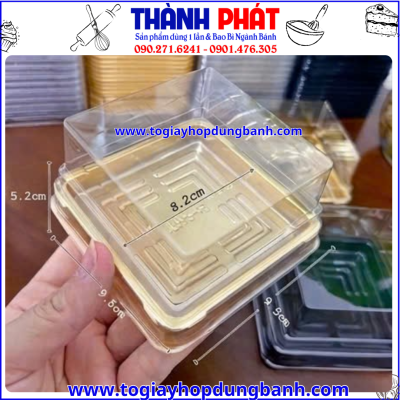 hộp xy95-95 đế vàng- hộp jlh95-95-pộp vuông đế vàng đựng bánh trung thu 150g-hộp vuông đựng bánh cao cấp