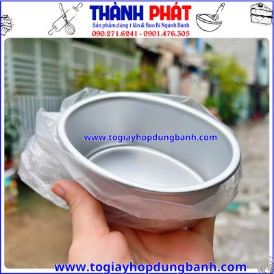 khuôn D04 nướng bánh mini- khuôn bánh mì hoa cúc mini- khuôn flan gato- khuôn nhôm làm bánh- khuôn bánh oval nhỏ