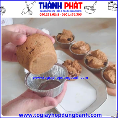 khuôn bạc nướng bánh 100ml- chén nhôm bạc nướng hàu- chén bạc đựng sốt trứng muối-khay nhôm nhỏ nướng bánh