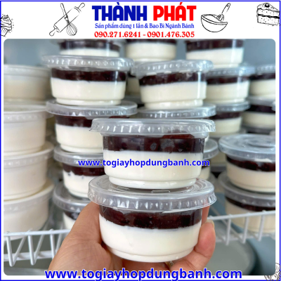 ly đựng topping- ly đựng sữa chua nếp cẩm- ly nhỏ đựng tráng miệng- ly nhựa giá rẻ- ly đựng tàu hủ tươi