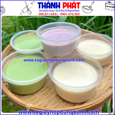 ly nhựa có nắp đậy- ly đựng sữa chua- ly lớn đựng tàu hủ singapore-ly 891 180ml-ly đựng đồ tráng miệng